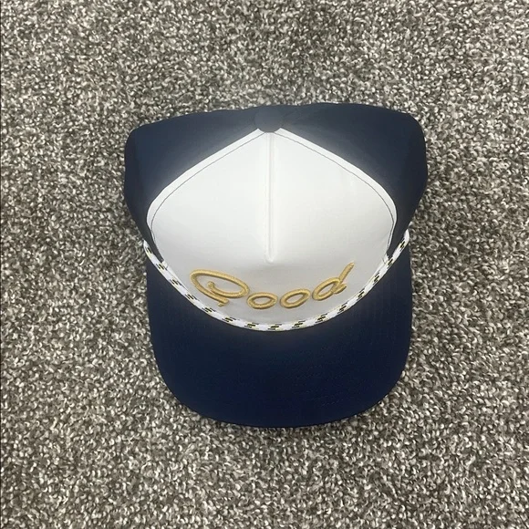 Good Good Golf Blue and White Trucker Cap NWT - Picture 2 of 8